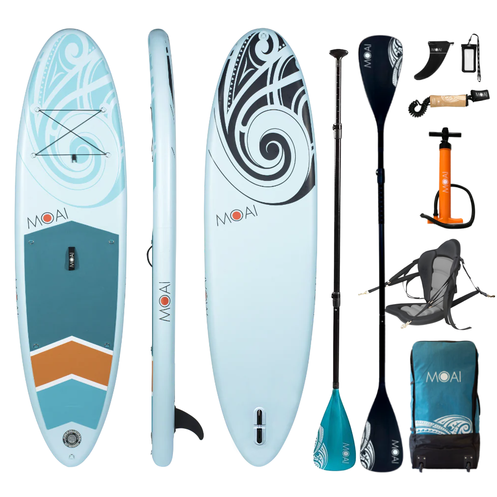 MOAI All-Round SUP 10’6 SUP/Kayak Bundle