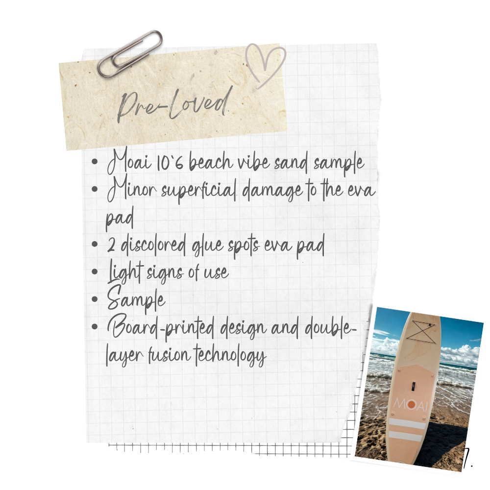 MOAI 10'6 Beach Vibe Sand - Sample