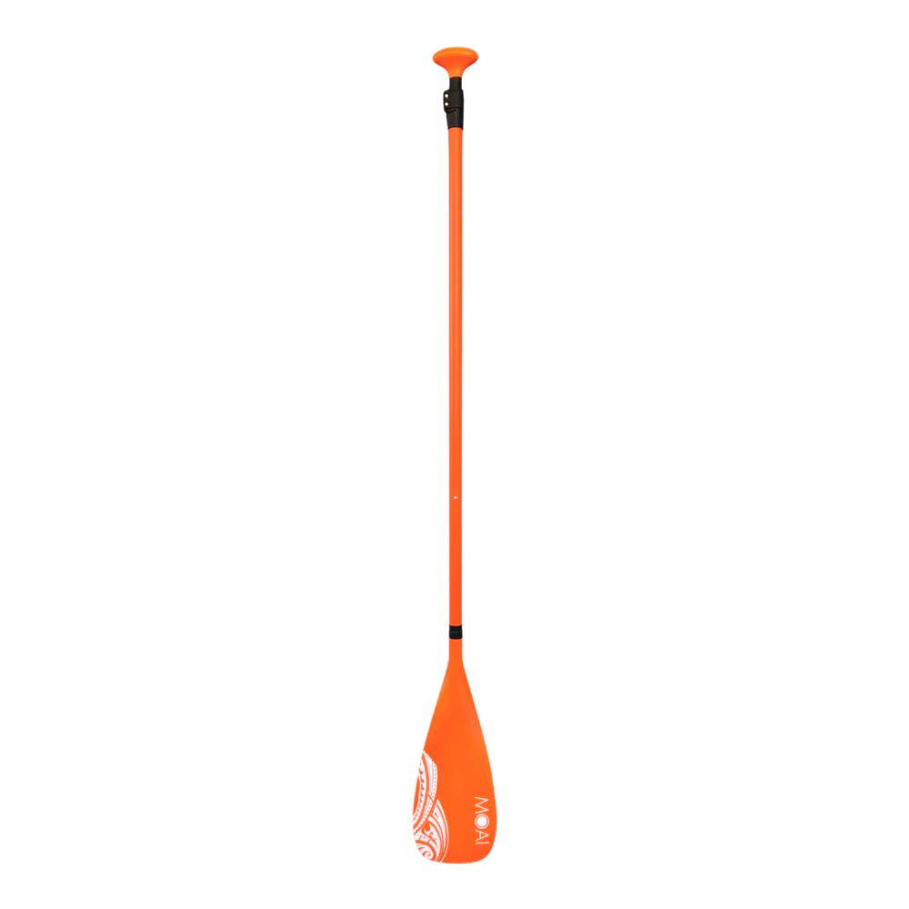 Oranges Paddel aus Carbon-Fiberglas
