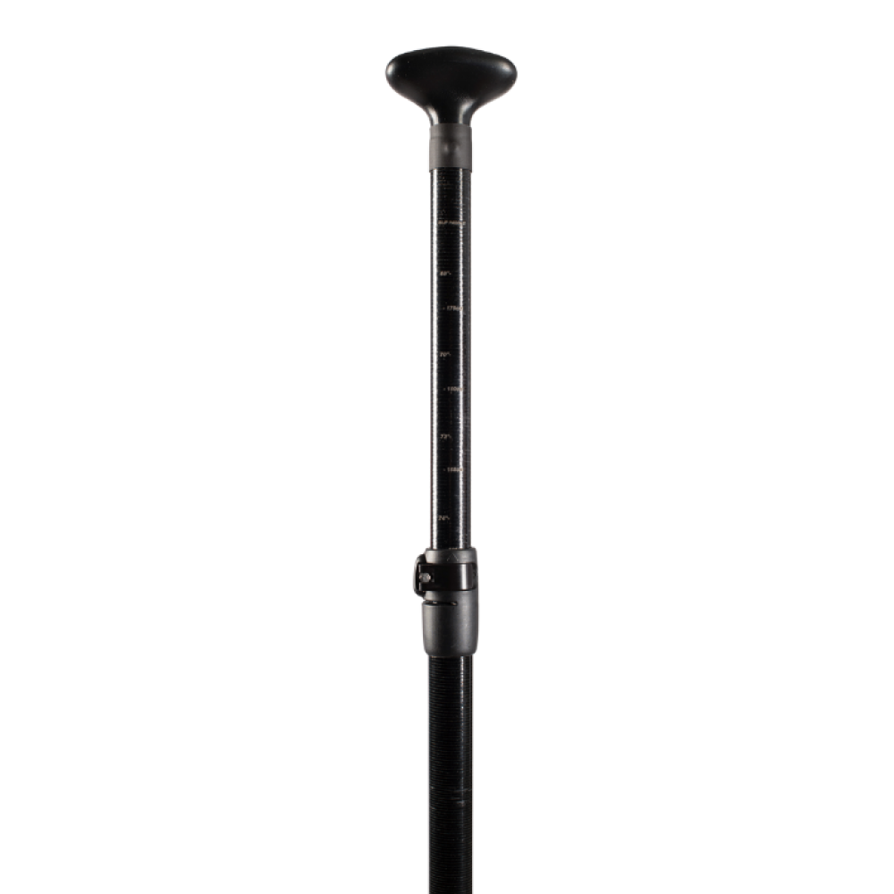 Schwarzes Fiberglaspaddel