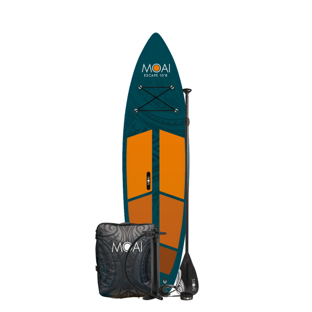 MOAI City Green SUP 10'8 Package