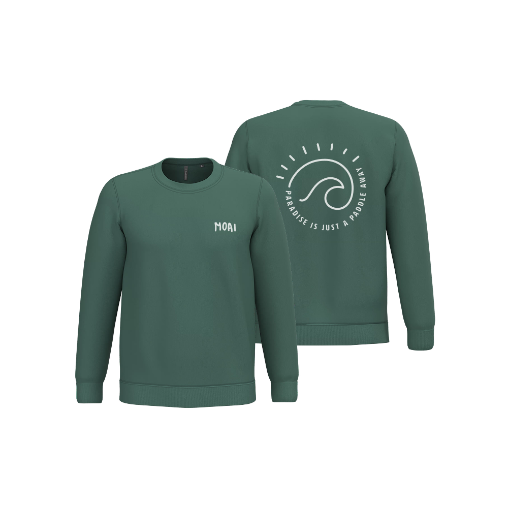 MOAI Sweater - Nature Green