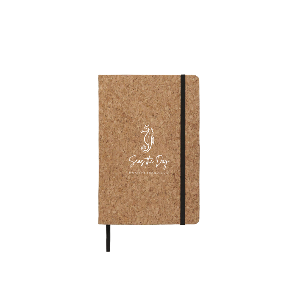 MOAI Cork Notebook