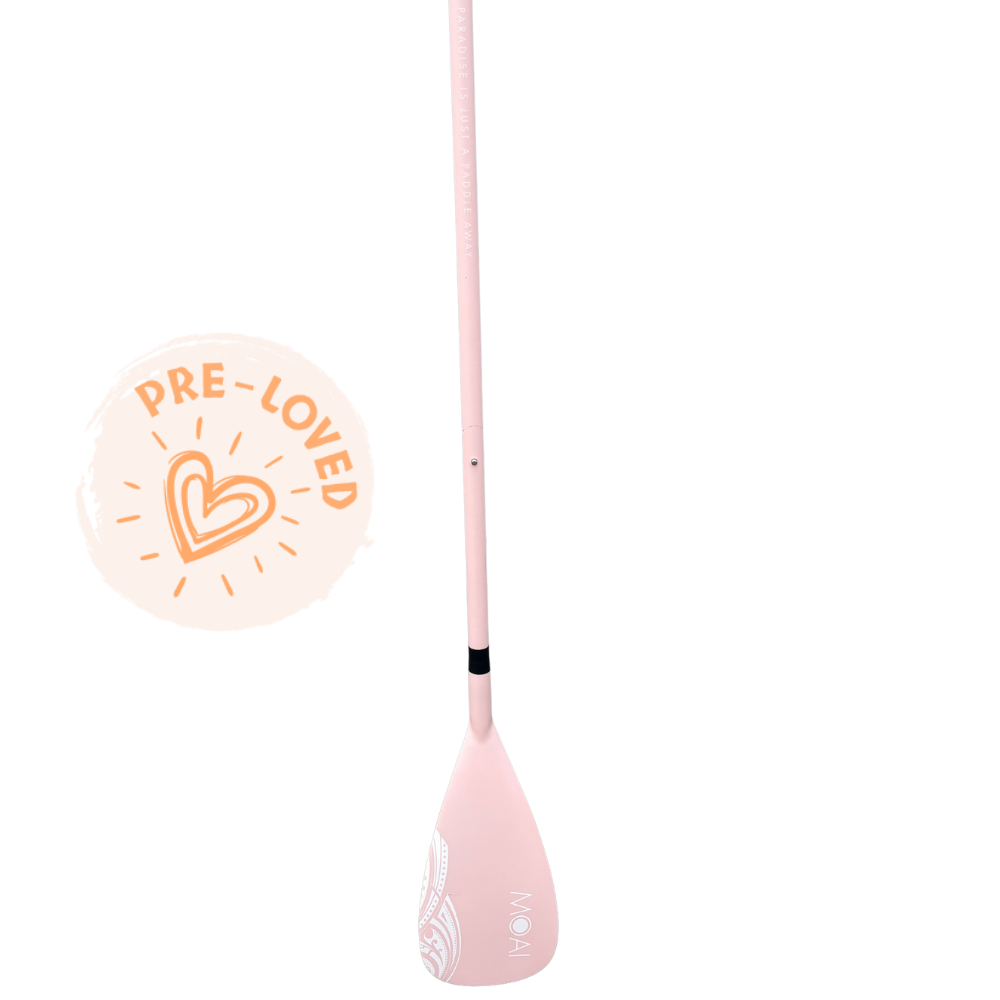 Carbon/Fiberglass Ultra Light Pink Peddel - Pre Loved