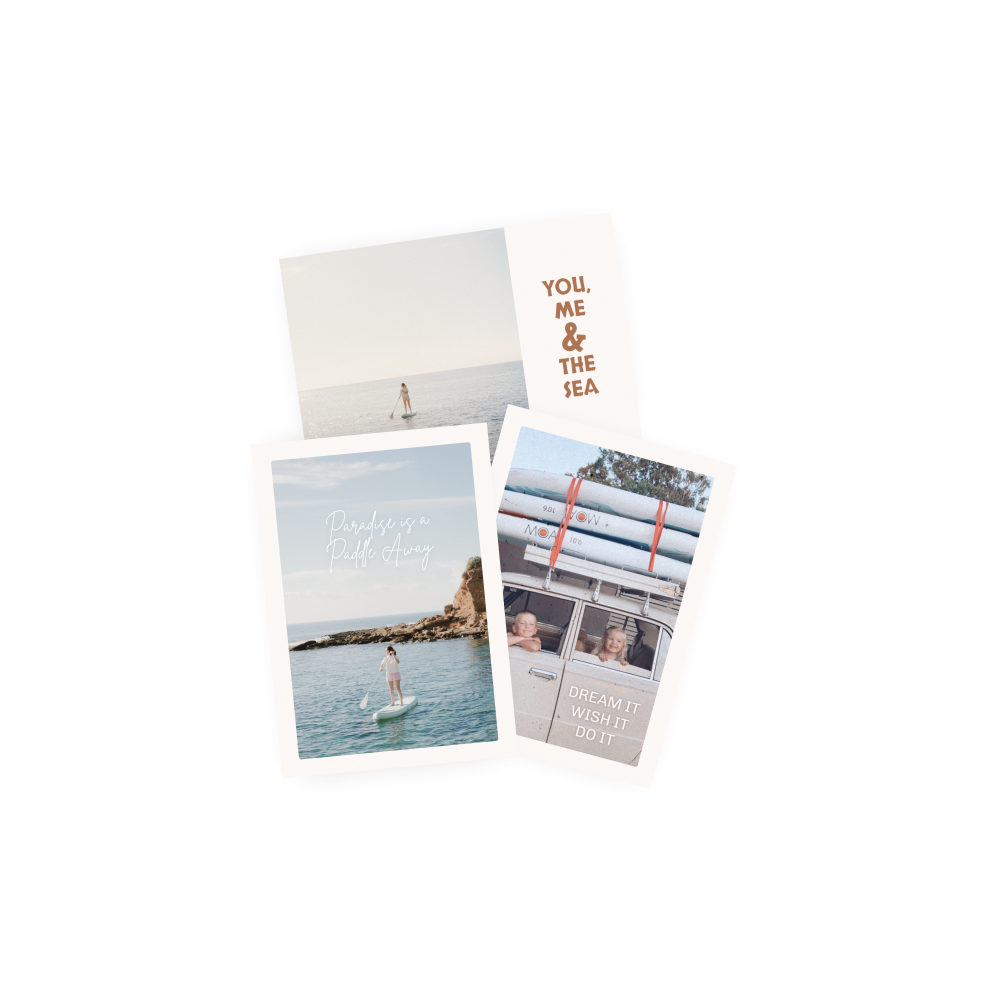 MOAI SUP Postcard Set