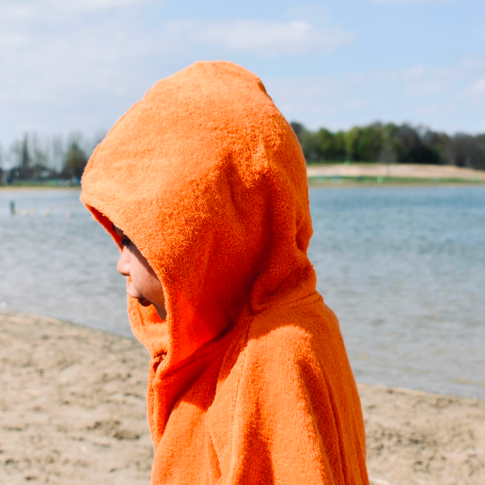 MOAI Kinder Poncho Orange
