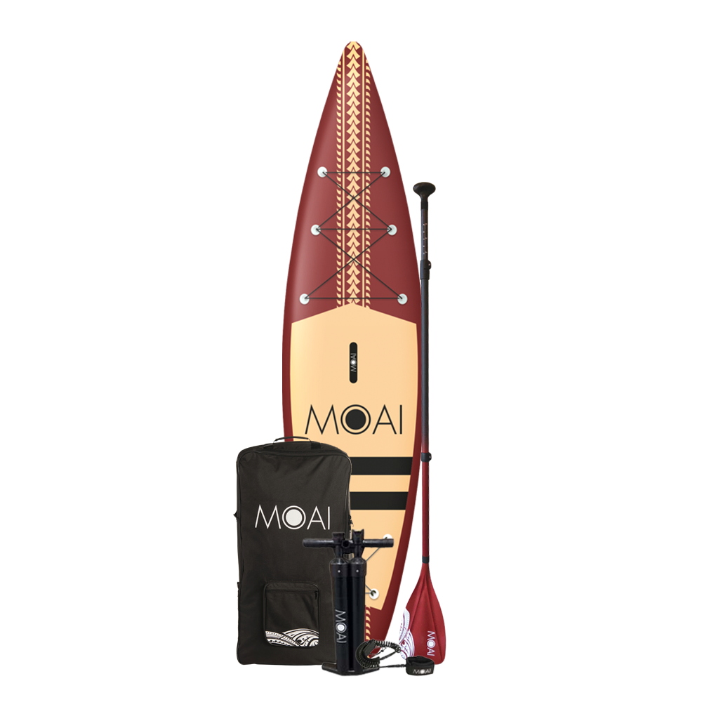 MOAI Limited Edition SUP 12'6 Red Package