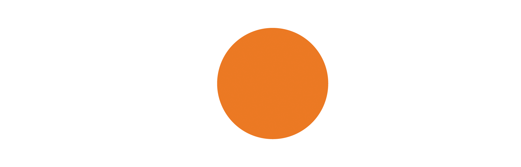 MOAI logo white variant on transparant background